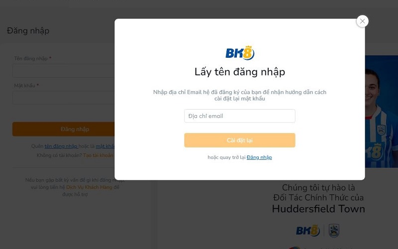 Nhập sai thông tin Nhập sai thông tin